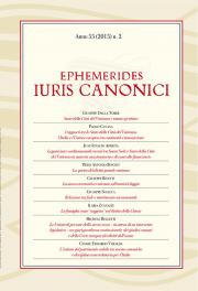 Ephemerides Iuris Canonici - Anno 2015 - n. 2 - PDF
